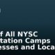 List of All NYSC Orientation Camps Addresses and Locations