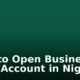 How to Open Business Bank Account in Nigeria