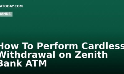 How To Perform Cardless Withdrawal on Zenith Bank ATM