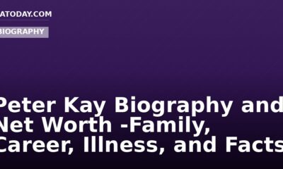 Peter Kay Biography and Net Worth -Family, Career, Illness, and Facts