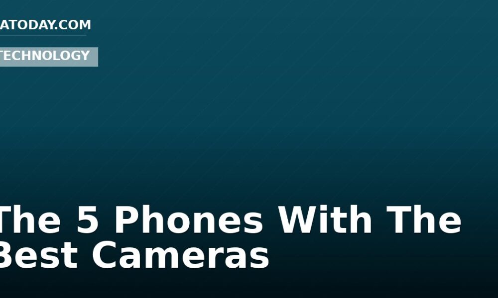 The 5 Phones With The Best Cameras
