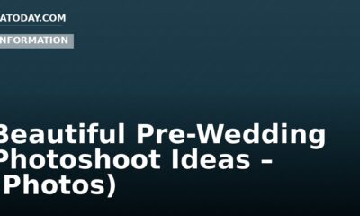 Beautiful Pre-Wedding Photoshoot Ideas – (Photos)