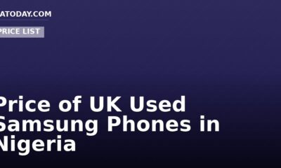 Price of UK Used Samsung Phones in Nigeria