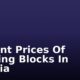 Current Prices Of Building Blocks In Nigeria