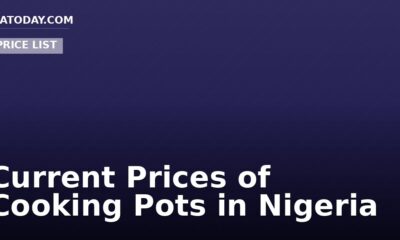Current Prices of Cooking Pots in Nigeria