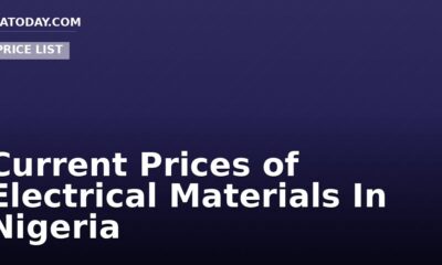 Current Prices of Electrical Materials In Nigeria