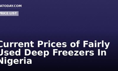 Current Prices of Fairly Used Deep Freezers In Nigeria