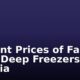 Current Prices of Fairly Used Deep Freezers In Nigeria