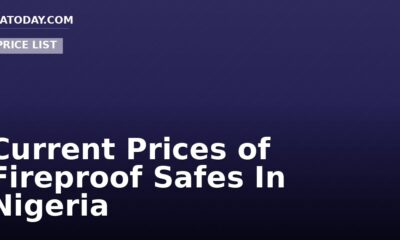 Current Prices of Fireproof Safes In Nigeria