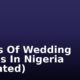 Prices Of Wedding Gowns In Nigeria (Updated)
