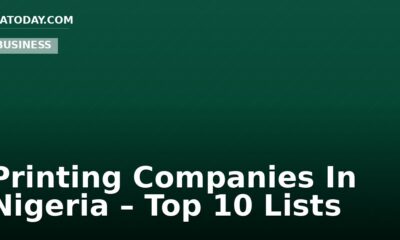 Printing Companies In Nigeria – Top 10 Lists