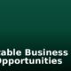 Profitable Business Ideas and Opportunities