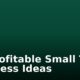 10 Profitable Small Town Business Ideas