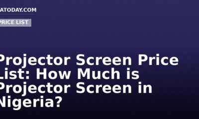 Projector Screen Price List: How Much is Projector Screen in Nigeria?