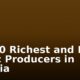 Top 10 Richest and Best Music Producers in Nigeria