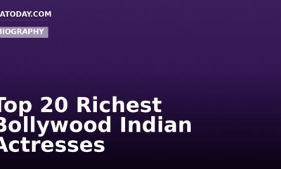 Top 20 Richest Bollywood Indian Actresses
