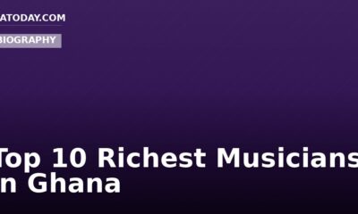 Top 10 Richest Musicians in Ghana