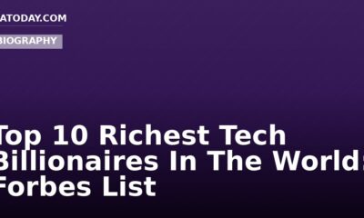 Top 10 Richest Tech Billionaires In The World: Forbes List