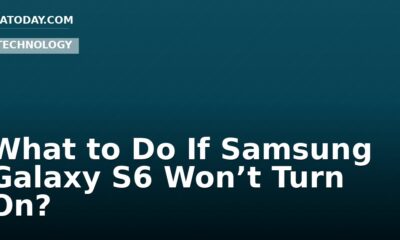 What to Do If Samsung Galaxy S6 Won’t Turn On?