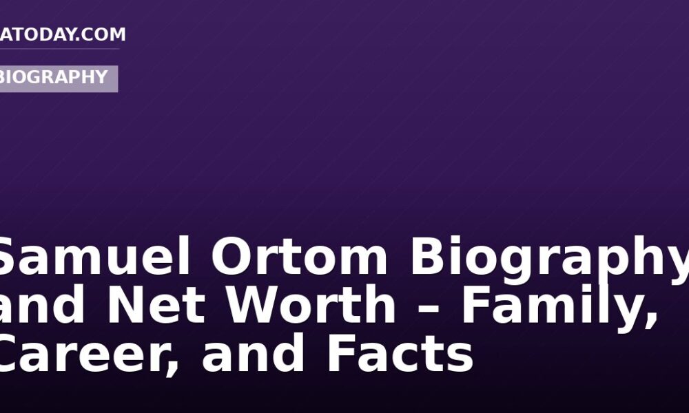 Samuel Ortom Biography and Net Worth – Family, Career, and Facts