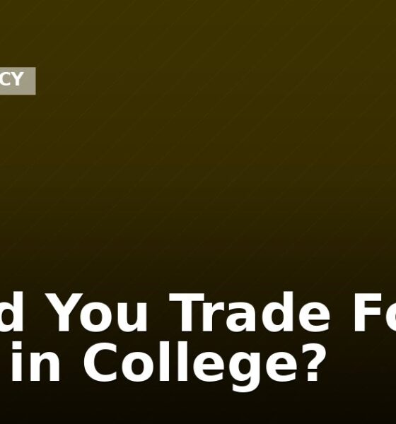 Should You Trade Forex While in College?