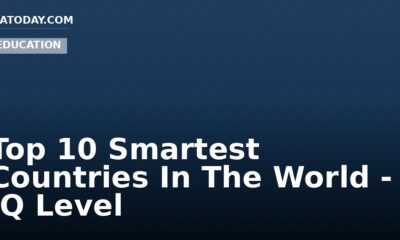 Top 10 Smartest Countries In The World - IQ Level