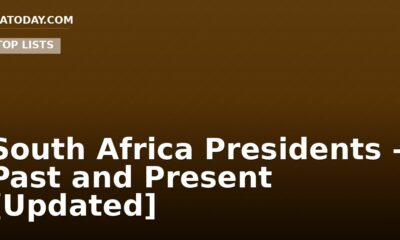 South Africa Presidents – Past and Present [Updated]