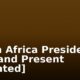 South Africa Presidents – Past and Present [Updated]