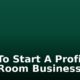 How To Start A Profitable Cold Room Business