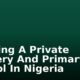 Starting A Private Nursery And Primary School In Nigeria