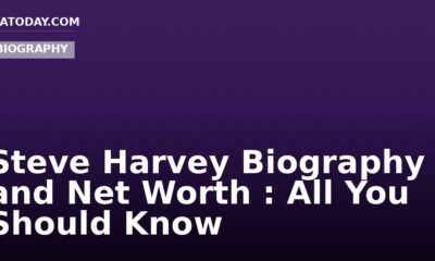 Steve Harvey Biography and Net Worth : All You Should Know