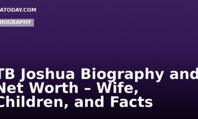 TB Joshua Biography and Net Worth – Wife, Children, and Facts