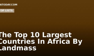 The Top 10 Largest Countries In Africa By Landmass