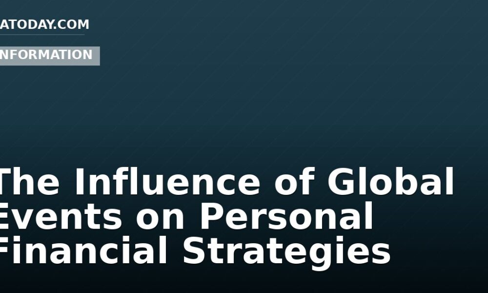 The Influence of Global Events on Personal Financial Strategies