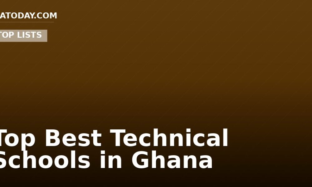 Top Best Technical Schools in Ghana