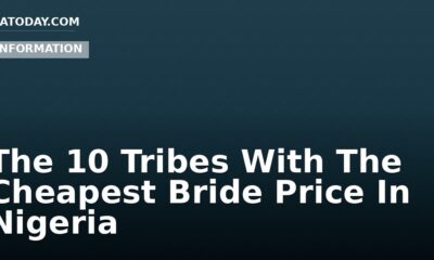 The 10 Tribes With The Cheapest Bride Price In Nigeria