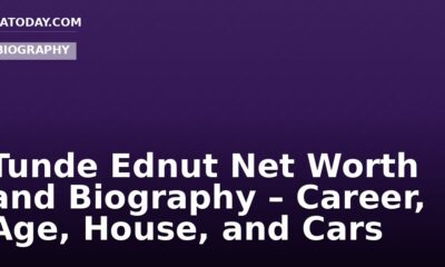 Tunde Ednut Net Worth and Biography – Career, Age, House, and Cars