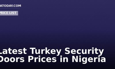 Latest Turkey Security Doors Prices in Nigeria