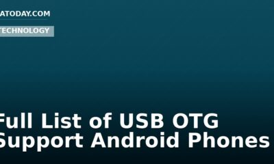 Full List of USB OTG Support Android Phones