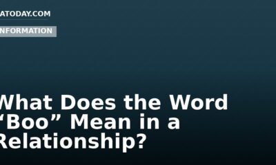 What Does the Word “Boo” Mean in a Relationship?