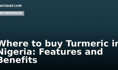 Where to buy Turmeric in Nigeria: Features and Benefits