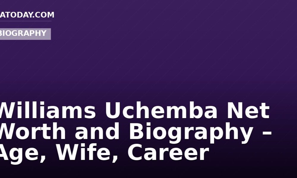 Williams Uchemba Net Worth and Biography – Age, Wife, Career